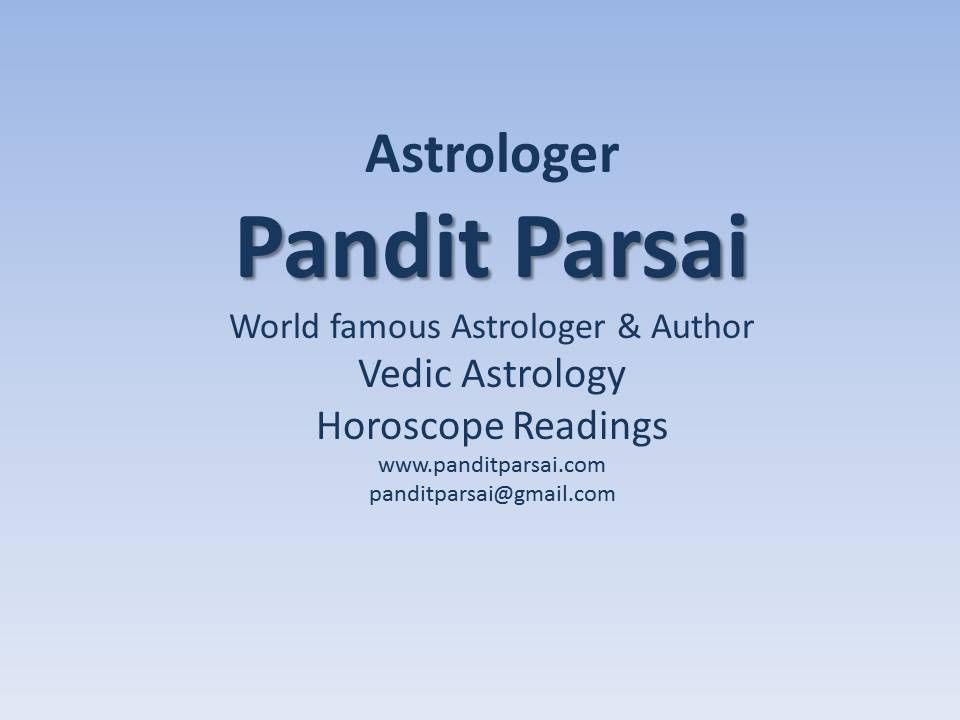 Astrologer Pandit Parsai