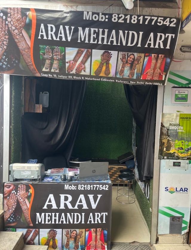 Arav Mehandi Art