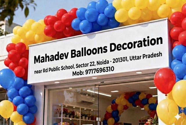 Mahadev Balloons Decoration