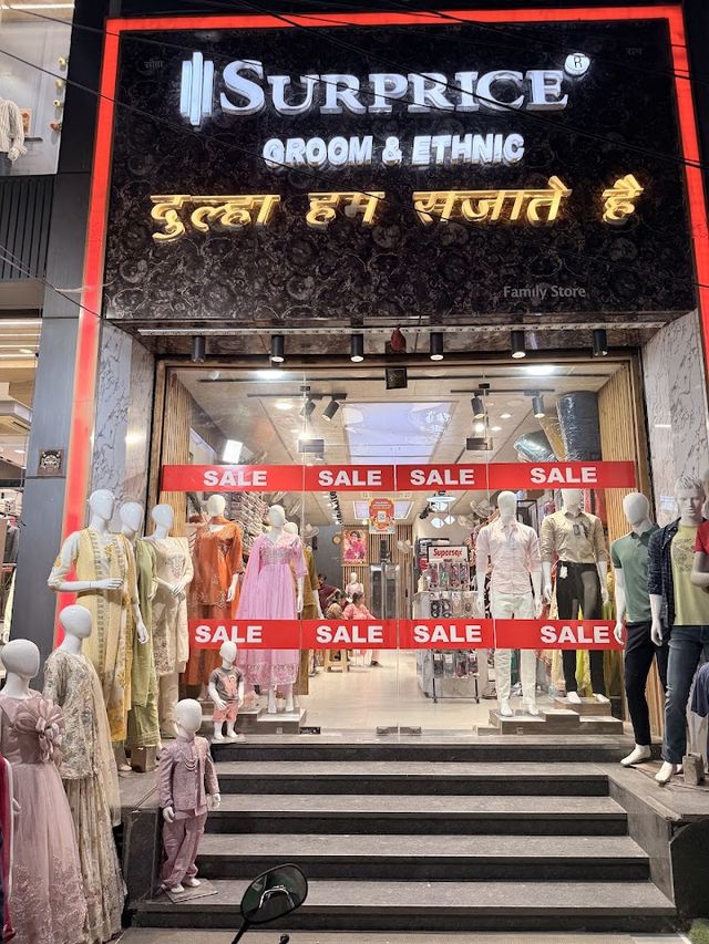 SURPRICE GROOM AND ETHNIC