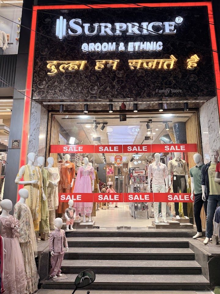 SURPRICE GROOM AND ETHNIC