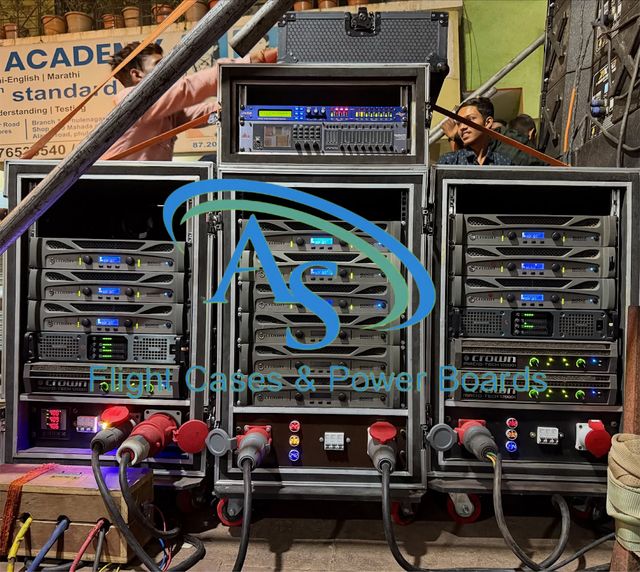 As Sound & Cabinet Manufacture Power Board & Flight Cases