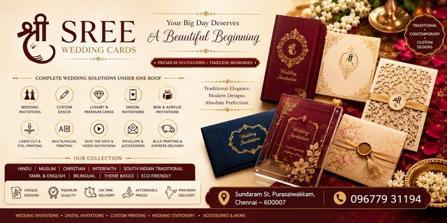 Sree wedding cards