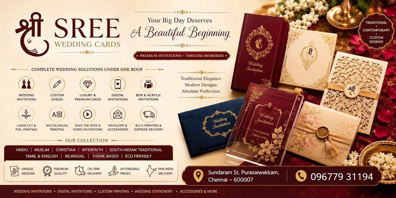 Sree wedding cards